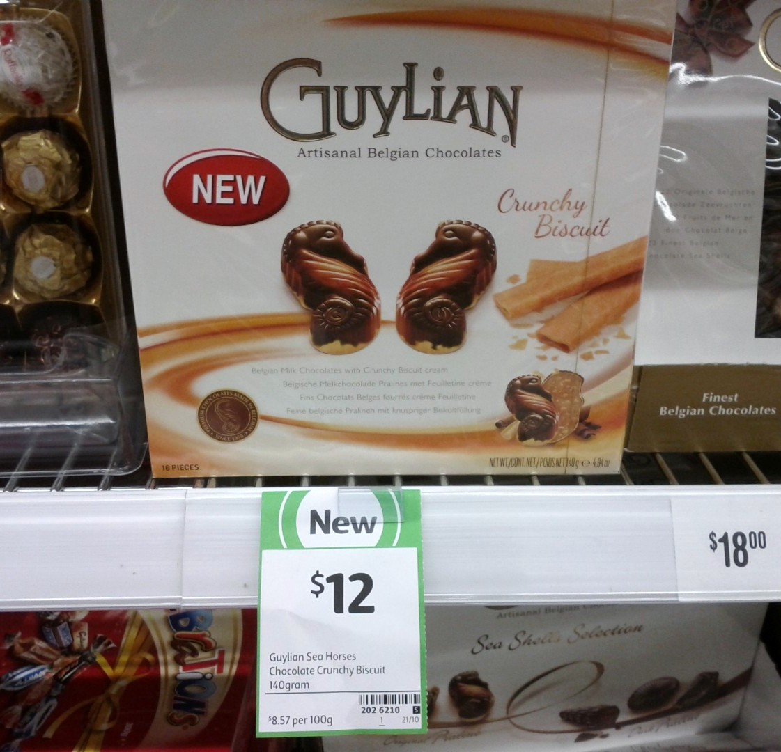Guylian 140g Crunchy Biscuit Chocolate