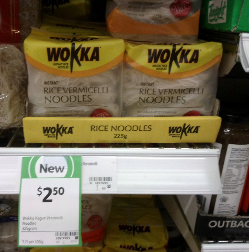 Wokka 225g Instant Rice Vermicelli Noodles