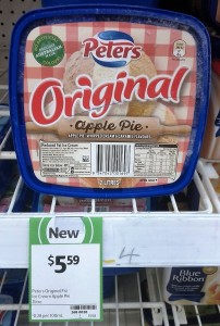 Peter Original 2L Apple Pie Reduced Fat Ice Cream