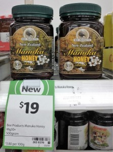 Bee Products 500g Manuka Honey Mg30+