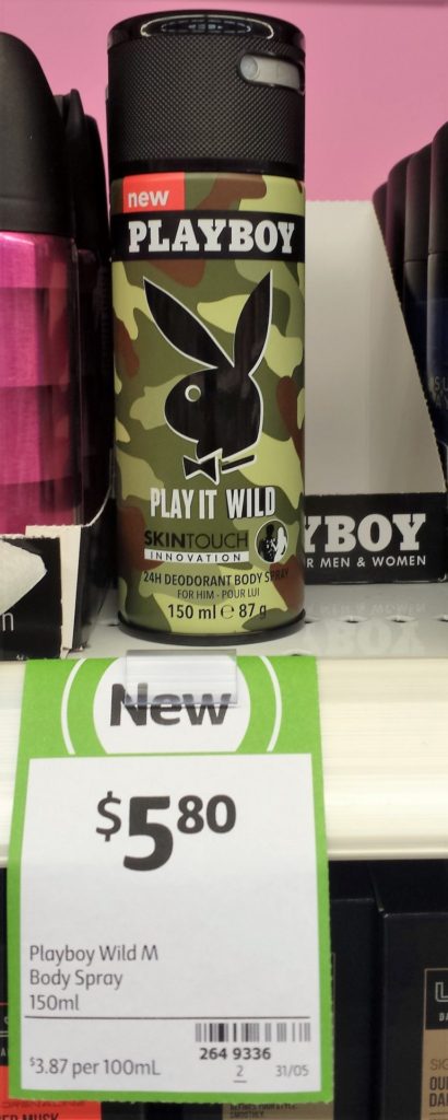 Playboy Wild 150mL Body Spray