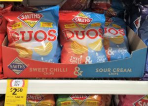 Smith's Duos 150g Sweet Chilli & Sour Cream Chips