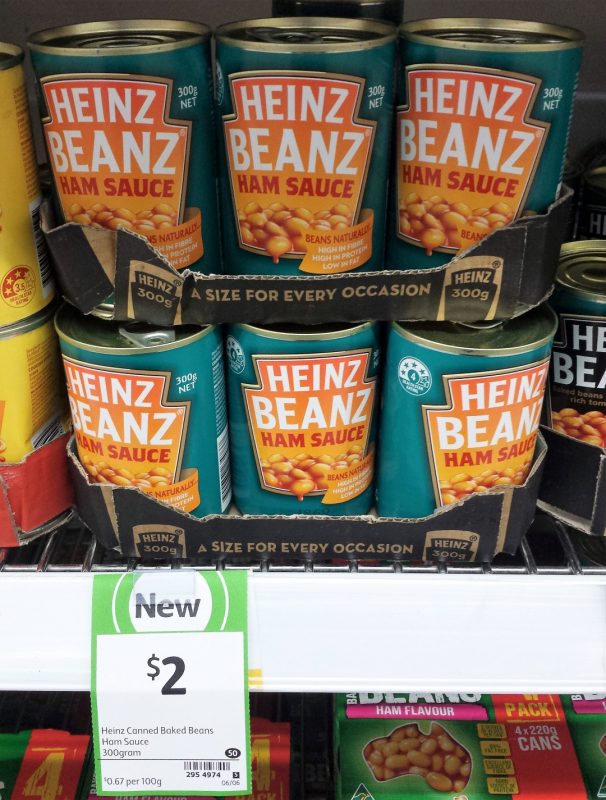 Heinz Beanz 300g Baked Bean Ham Sauce
