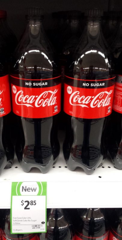 Coca Cola 2L No Sugar