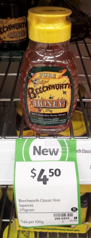 Beechworth 275g Honey Squeeze