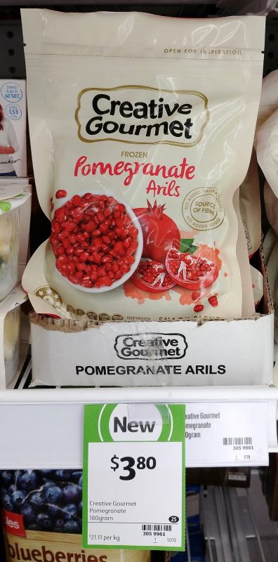 Creative Gourmet 180g Frozen Pomegranate Arils
