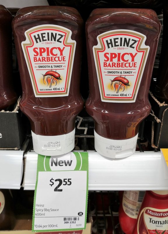 Heinz 400mL Spicy Barbecue