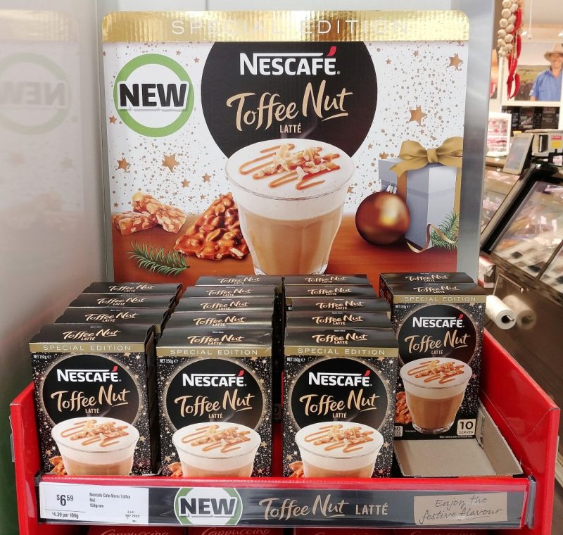 Nescafe 150g Latte Toffee Nut Special Edition