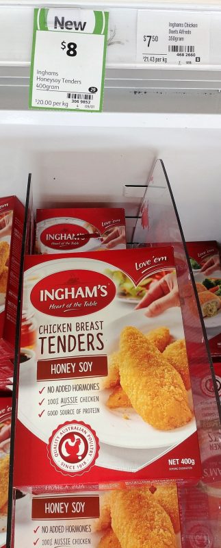 Ingham's 400g Chicken Breast Tenders Honey Soy