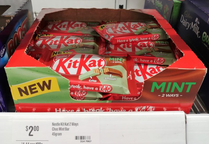 KitKat 45g Mint 2 Ways