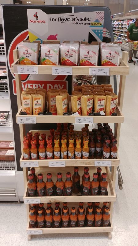 Nando's Product Point Of Sale