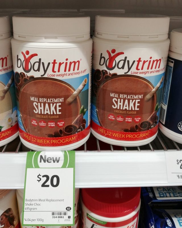 Bodytrim 495g Meal Replacement Shake Chocolate Flavour