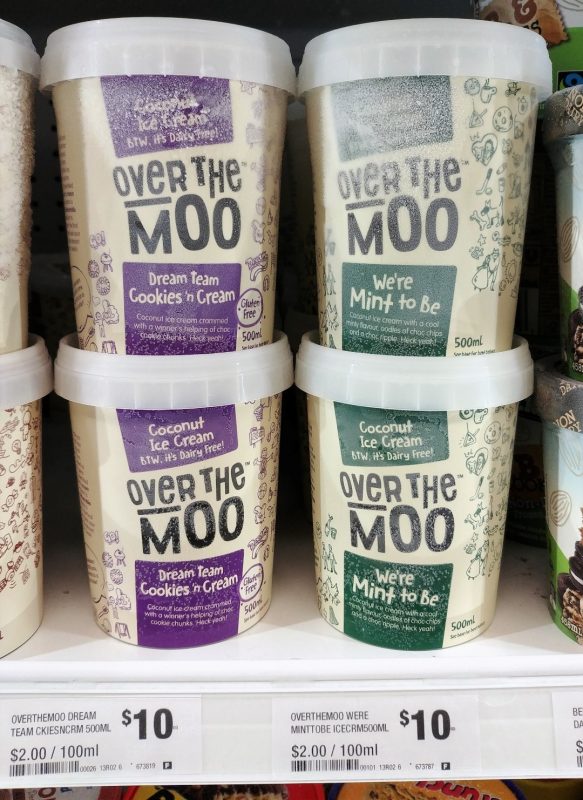 Over The Moo 500mL Dram Team Cookies 'n Cream, We're Mint To Be