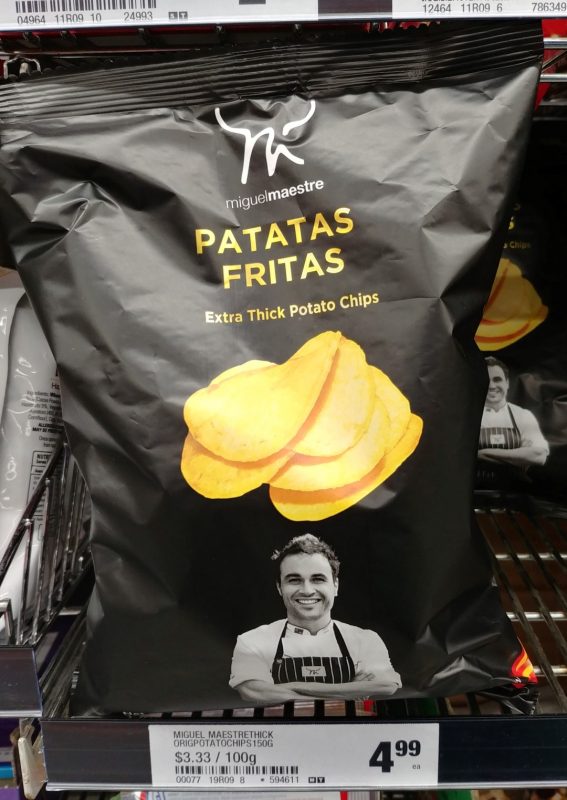 Miguel Maestre 150g Patatas Fritas Extra Thick Potato Chips