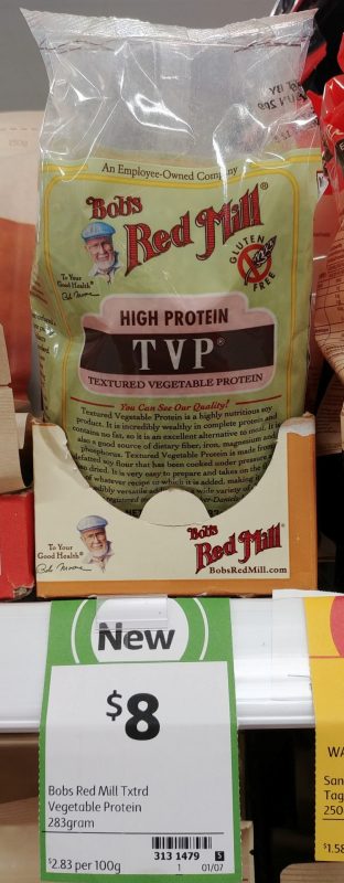 Bob's Red Mill 283g Textured Vegetable Protein TVP