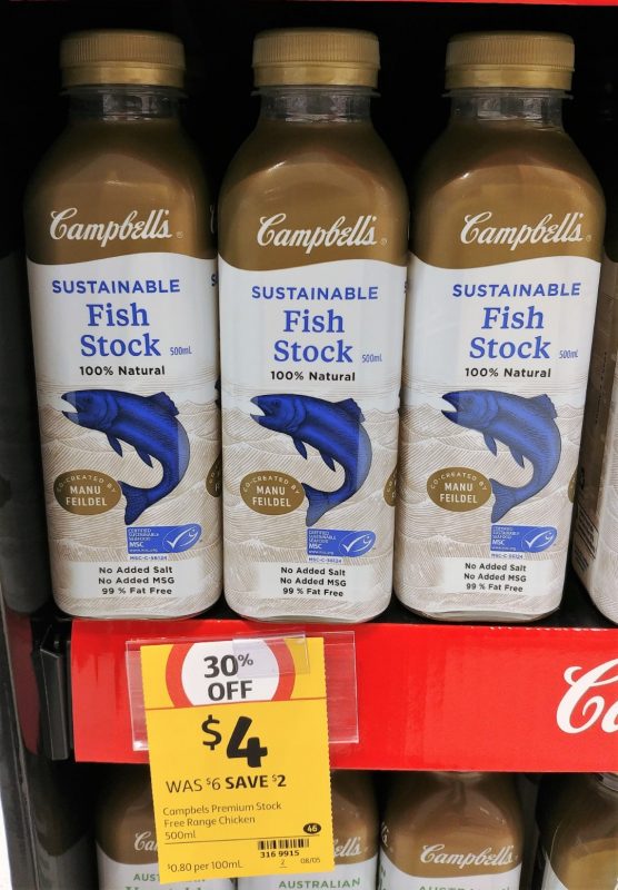 Campbell's 500mL Fish Stock Sustainable