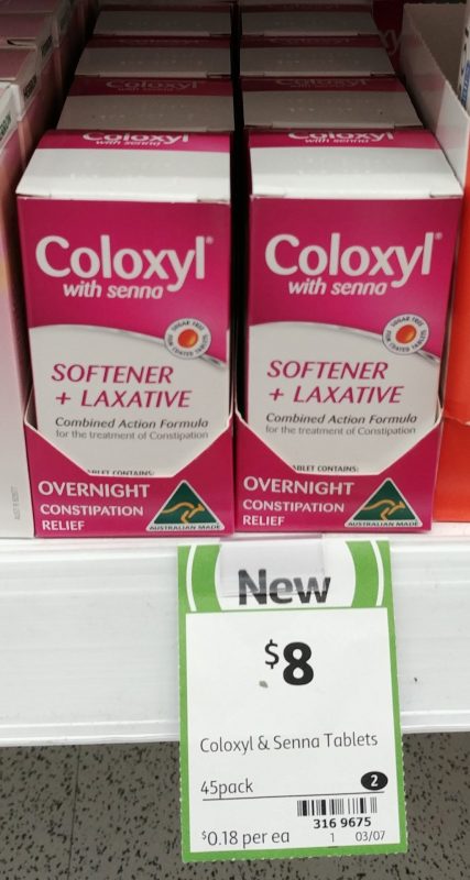 Coloxyl 45 Pack With Senna Softener + Laxative