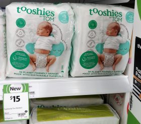 Tooshies By Tom 34 Pack Newborn Nappies