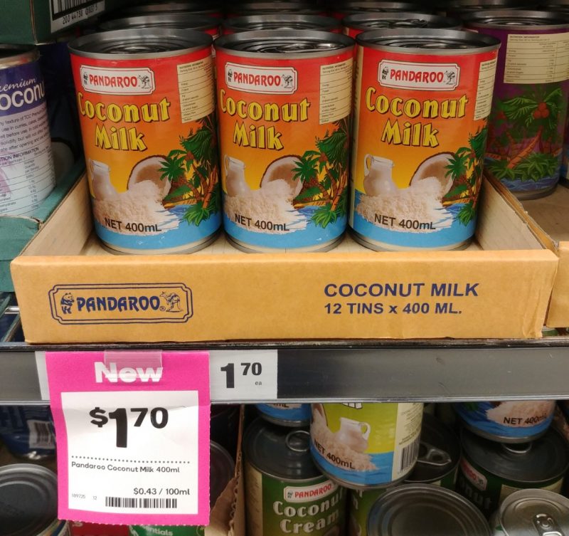 Pandaroo 400mL Coconut Milk