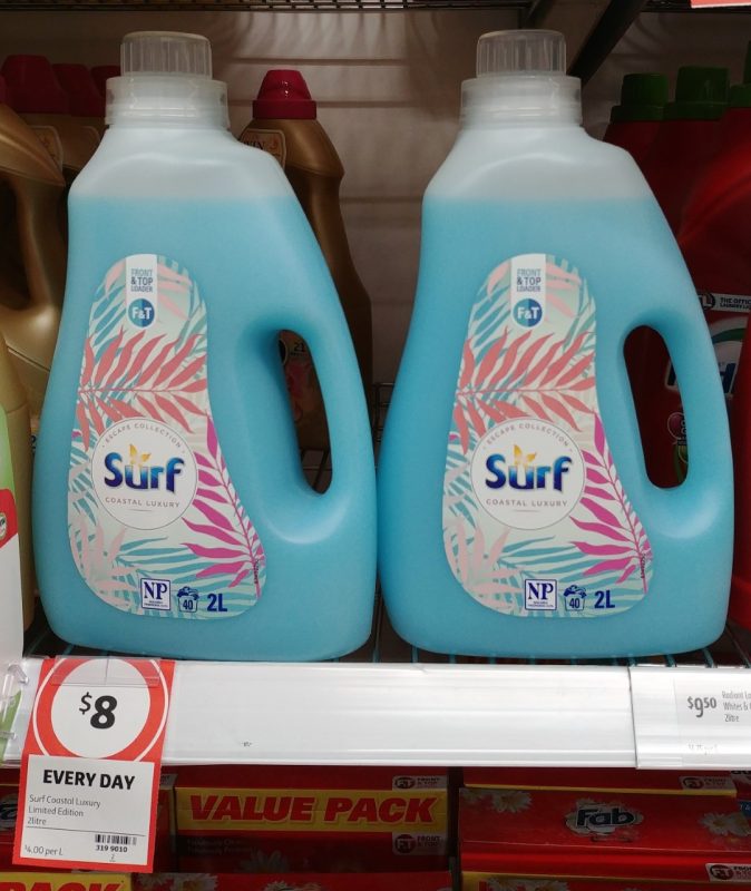 Surf 2L Laundry Liquid Coastal Luxury