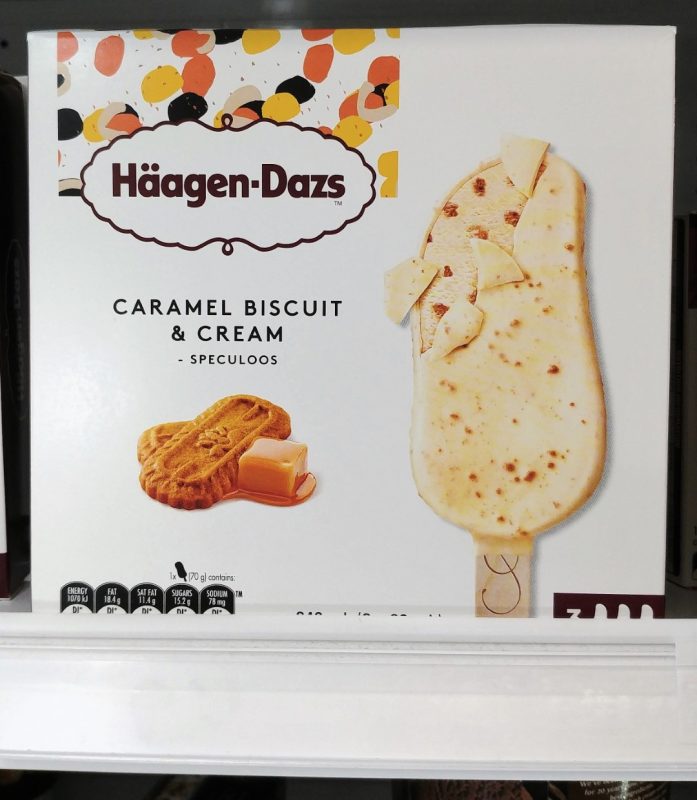 Haagen Dazs 240mL Ice Cream Caramel Biscuit & Cream