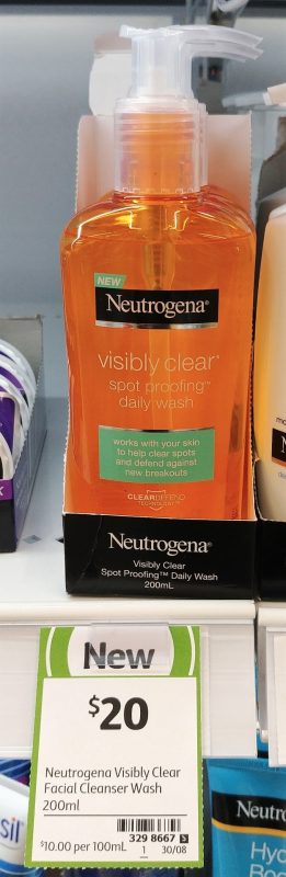 Neutrogena 200mL Daily Wash Visibly Clear
