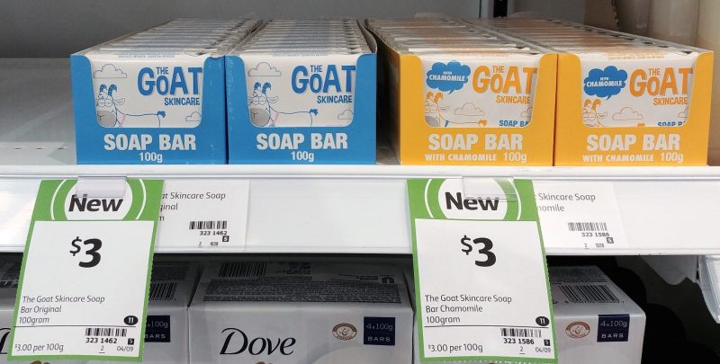 The Goat Skincare 100g Soap Bar Original, Chamomile