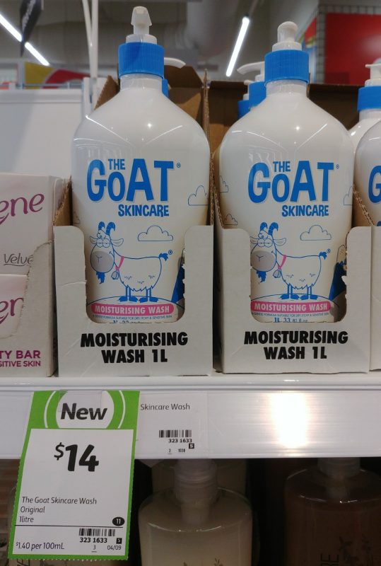 The Goat Skincare 1L Moisturising Wash