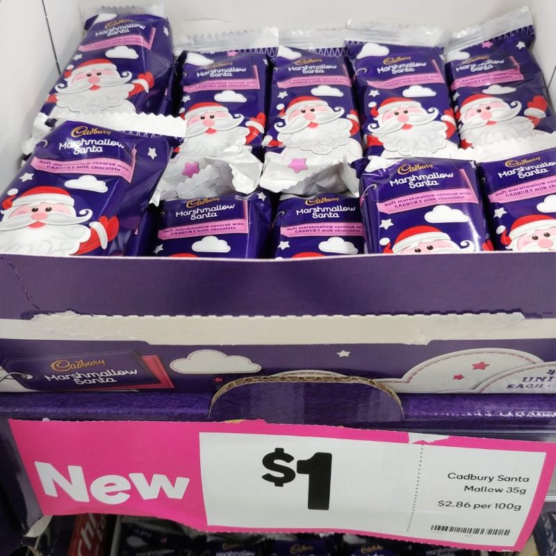 Cadbury 35g Marshmallow Santa