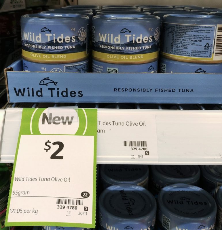 Wild Tides 95g Tuna Olive Oil Blend