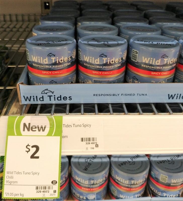 Wild Tides 95g Tuna Spicy Chilli