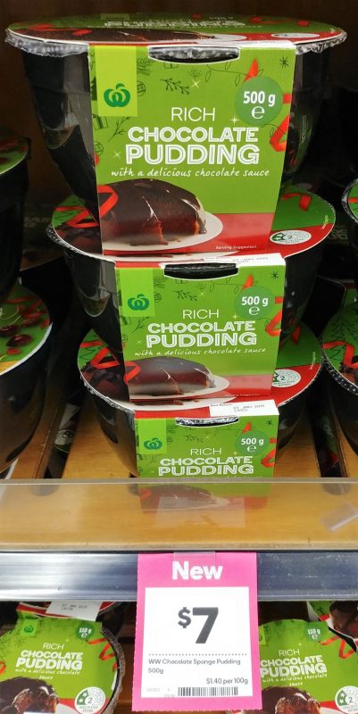 Woolworths 500g Chocolate Pudding Rich