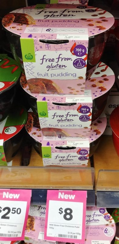 Woolworths 700g Fruit Pudding