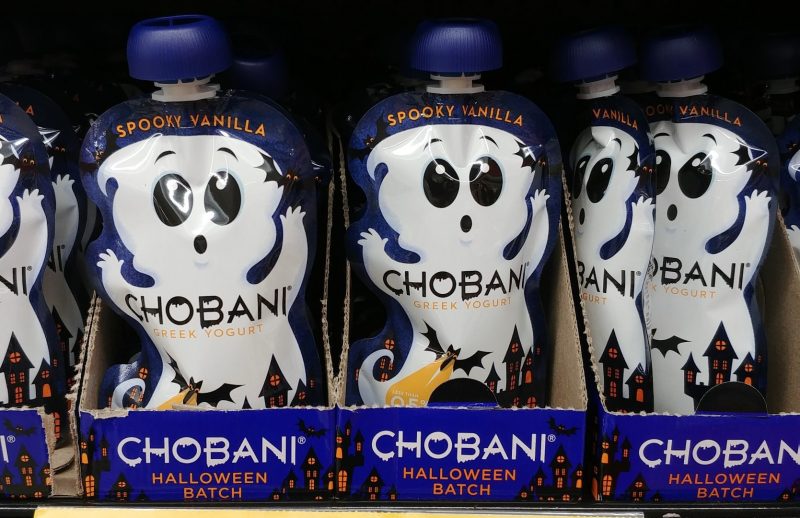 Chobani 110g Greek Yoghurt Halloween Batch Spooky Vanilla