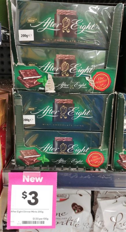 After Eight 200g Chocolate Mint Thins