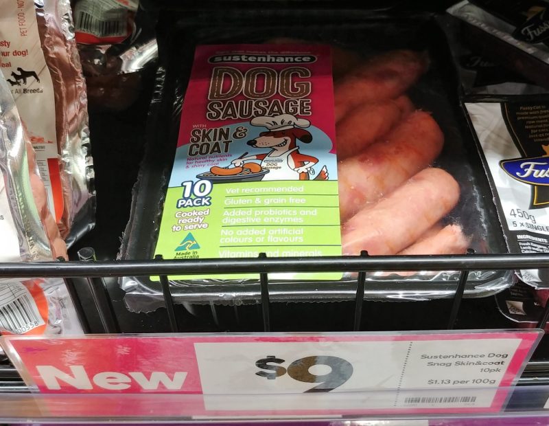 Sustenhance 10 Pack Dog Sausage