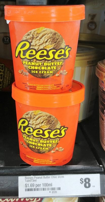 Reese's 473mL Ice Cream Peanut Butter Chocolate