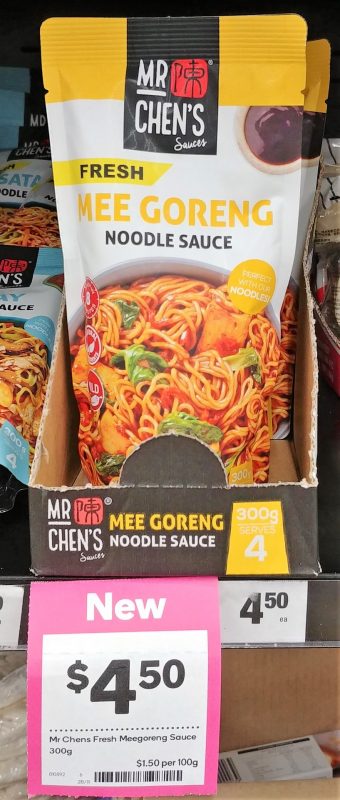 Mr Chens 300g Noodle Sauce Mee Goreng 8