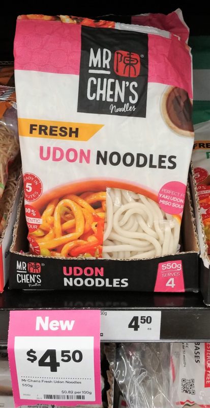 Mr Chens 550g Udon Noodles Fresh 8