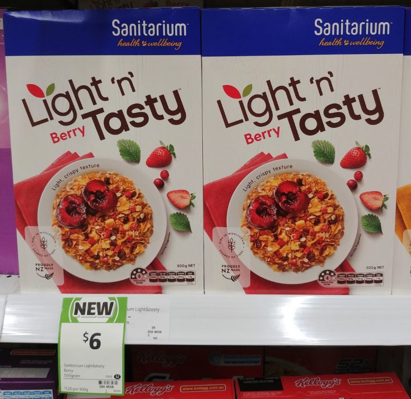 Sanitarium 500g Light 'n' Tasty Berry