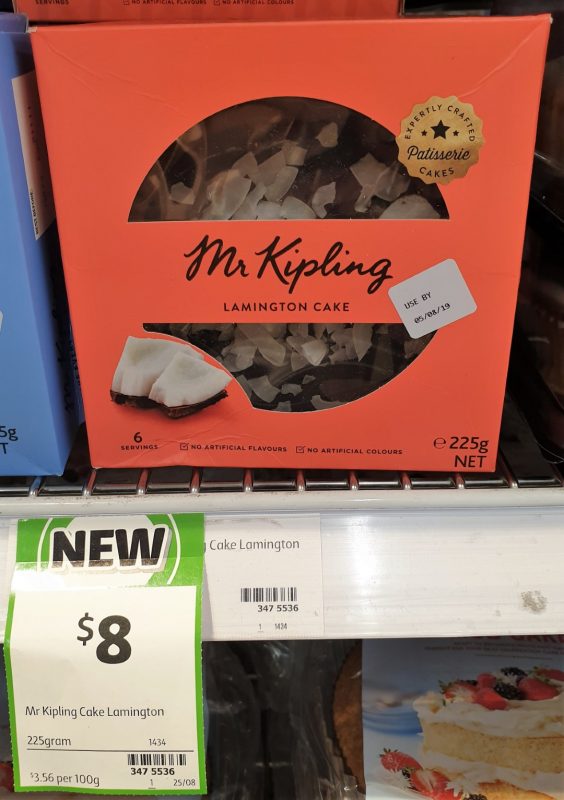 Mr Kipling 225g Cake Lamington