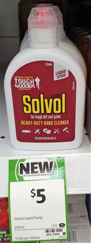 Solvol 250mL Hand Cleaner Heavy Duty