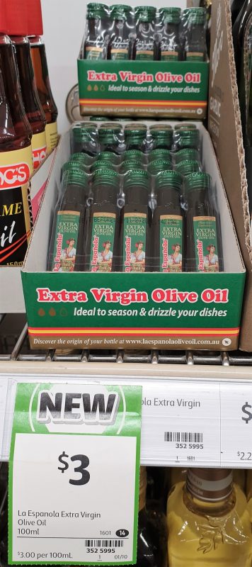 La Espanola 100mL Olive Oil Extra Virgin