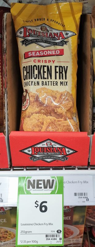 Louisiana 255g Chicken Batter Mix Crispy Chicken Fry