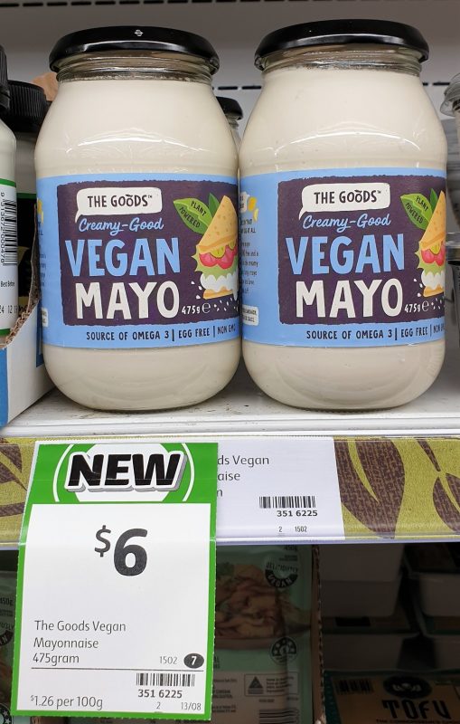 The Goods 475g Mayo Vegan