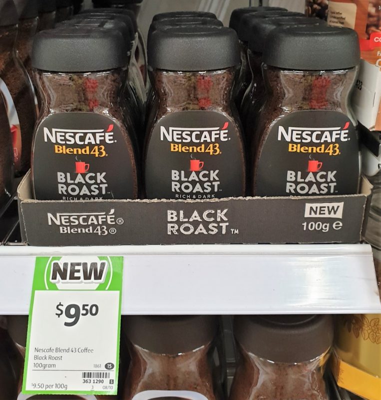 Nescafe 100g Blend 43 Black Roast
