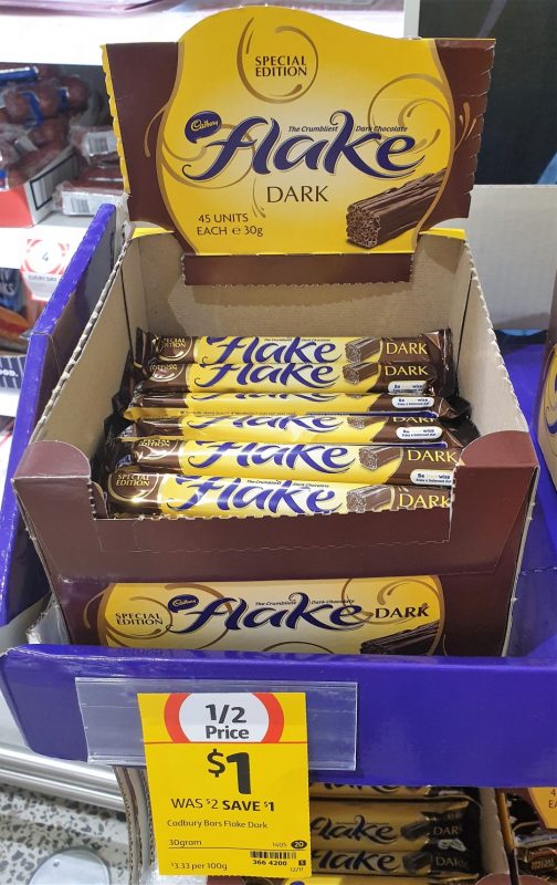 Cadbury 30g Flake Dark Special Edition