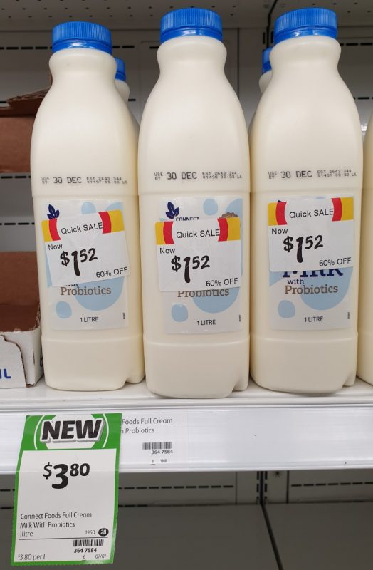 Connect Foods 1L Milk With Probiotics
