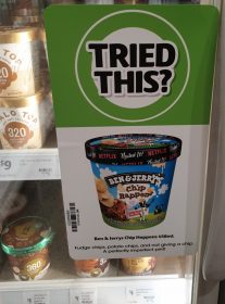 Ben & Jerry's 458mL Ice Cream Chip Happens POS