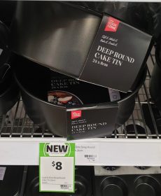 Coles 1 Pack Cook & Dine Cake Tin Deep Round